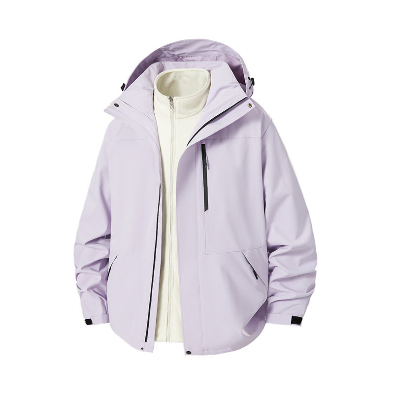 新款男女高品质户外登山服青少年学生冲锋衣夹克外套HS6666-P75,男装夹克,星座1206（原A206）