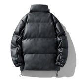 男装美式休闲冬新宽松做旧水洗皮衣棉衣棉服情侣外套GS8170-P115，男装皮衣，星座1206（原A206）