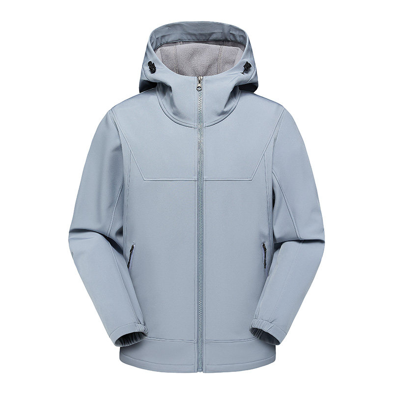 新款男女高品质户外登山服青少年学生冲锋衣夹克外套HS6611-P80,男装夹克,星座1206（原A206）