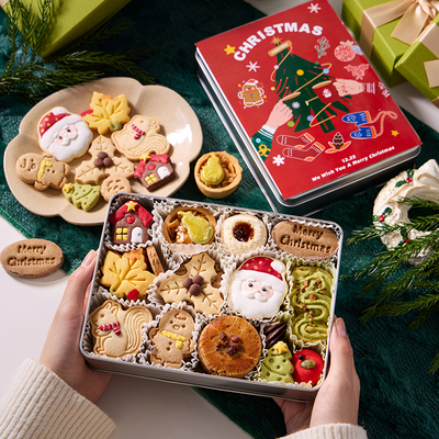 圣诞节主题！曲奇礼盒夏午三点