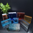 彩色实心玻璃砖玻璃隔断玄关玻璃屏风透明实心玻璃砖