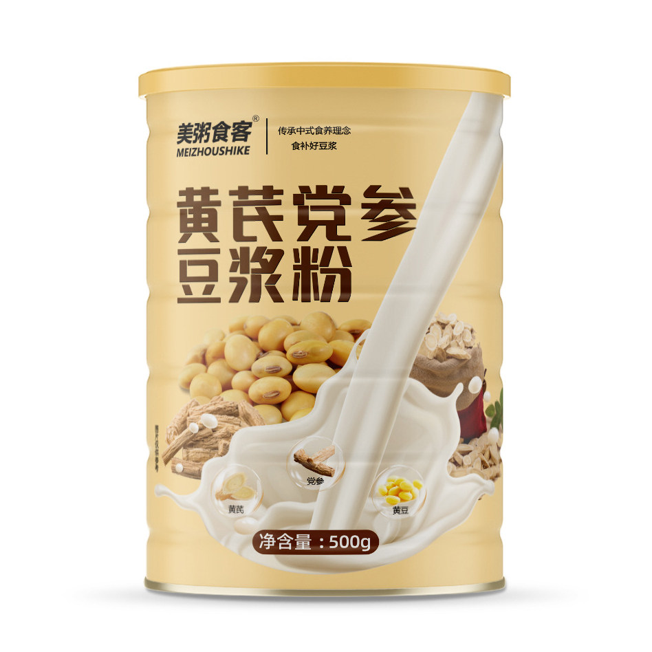 黄芪党参豆浆粉健康养生食品美粥食客官方正品