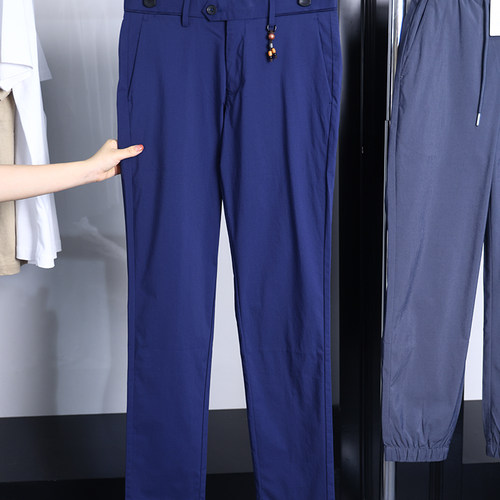 【H家】撤标撤柜！春夏男士时尚百搭帅气简约男士修身直筒休闲裤