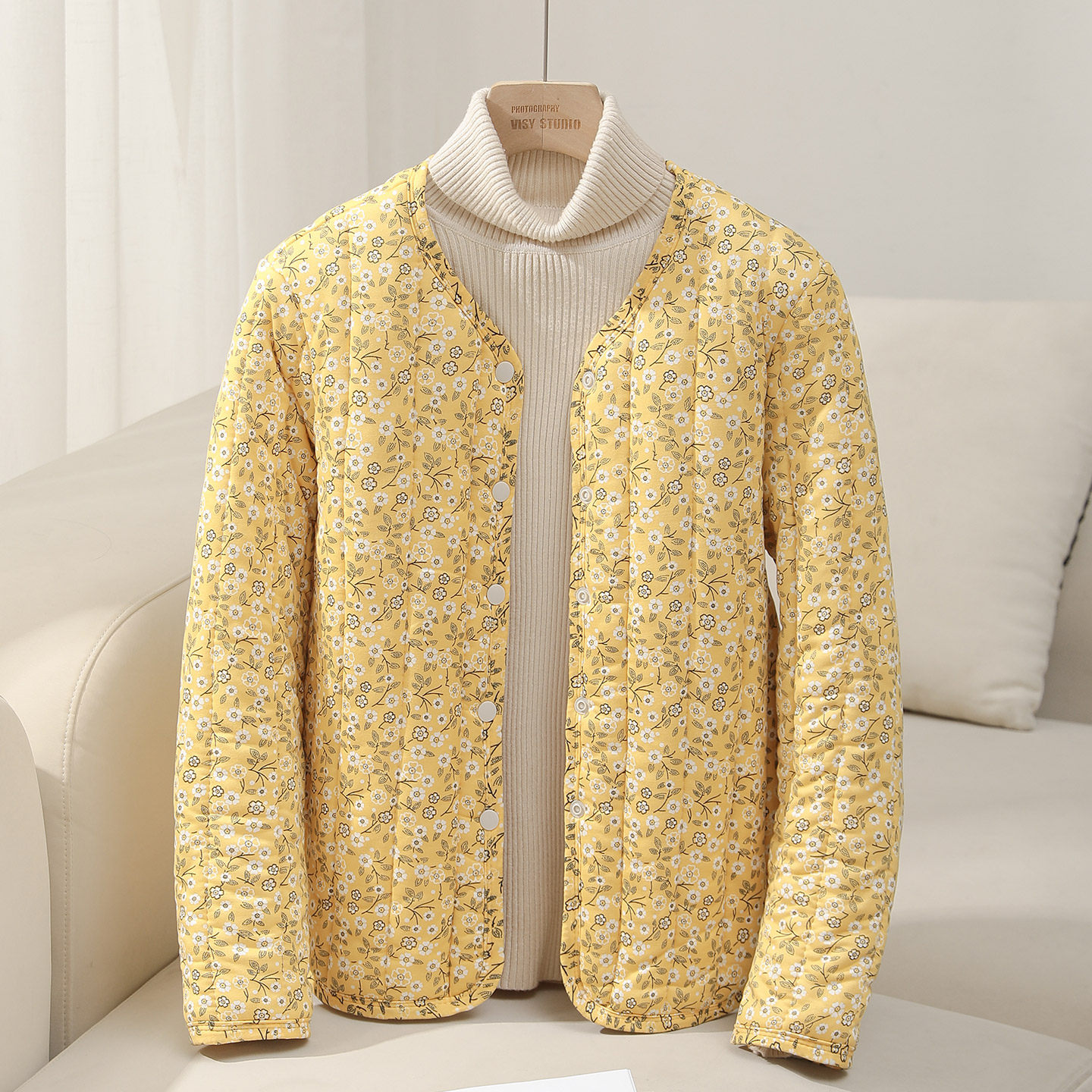 撤标撤柜(E)中老年小棉袄女冬季休闲保暖奶奶装内穿老太太棉衣