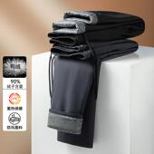 简约舒适休闲顺滑保暖抽绳羽绒裤 一线撤标撤柜2024年冬季 男女新款