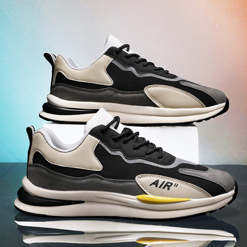 撤标撤柜（H）潮流轻便男士百搭耐磨板鞋软底加厚运动休闲潮鞋