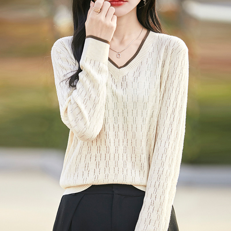 2025新款爆款时尚洋气短款针织衫