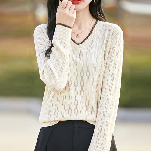 2025新款爆款时尚洋气短款针织衫