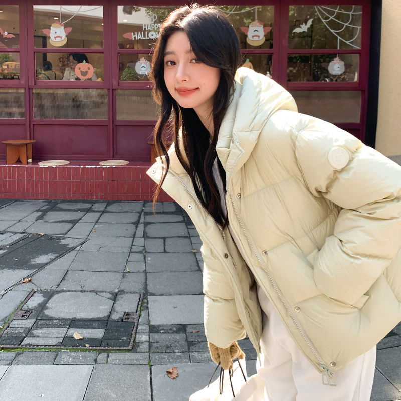 撤标撤柜(E)羽绒棉服女款韩系宽松学生小个子棉衣棉袄冬季外套