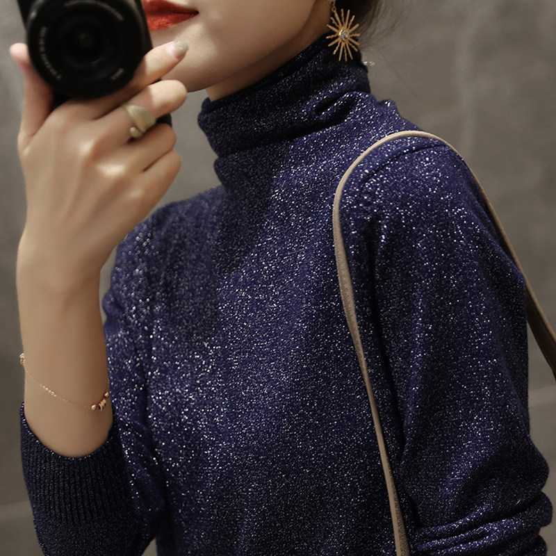 撤柜撤标(A)亮丝加厚针织打底衫女春秋内搭加大码女装秋冬毛衣,女装/女士精品,毛针织衫,淘宝优惠券,粉丝福利购,淘宝优惠卷