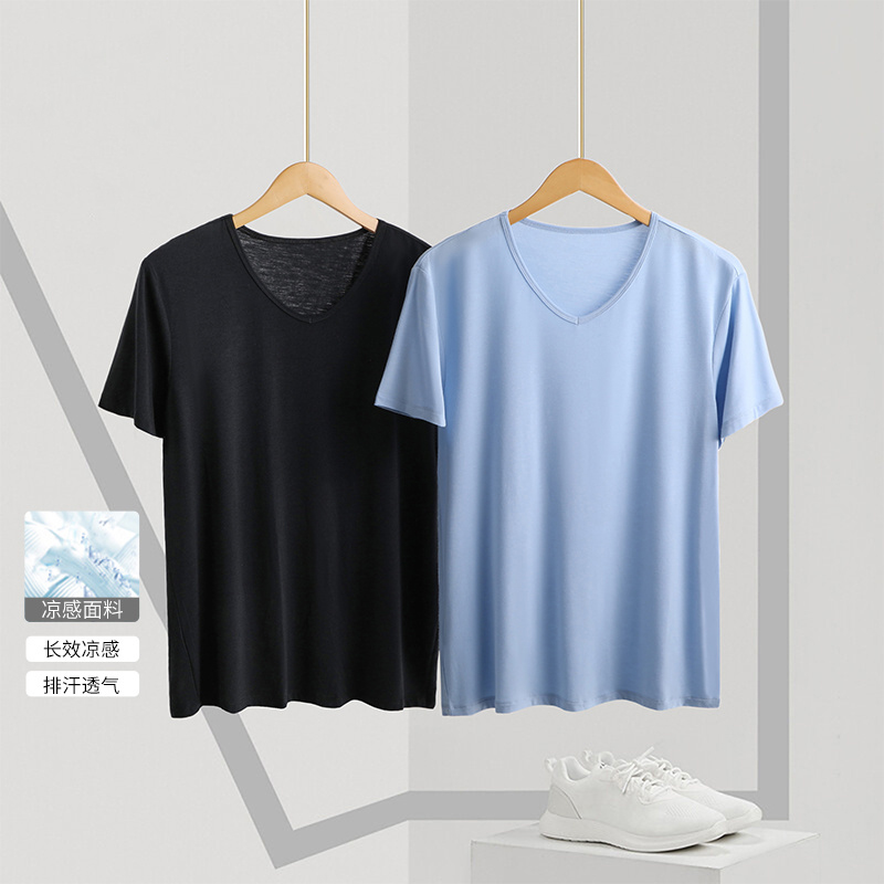 一线撤柜剪标健身凉感短袖T恤