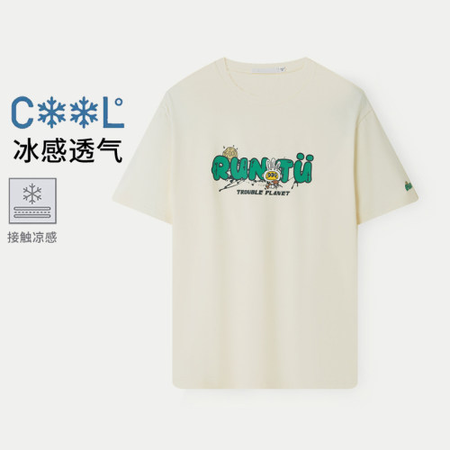 【H家】撤标撤柜！夏男新款圆领卡通麻烦星球联名系列凉感短袖T恤