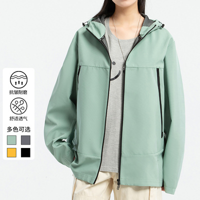 一线撤标撤柜2025年春多色户外舒适百搭潮流时尚情侣款精致冲锋衣