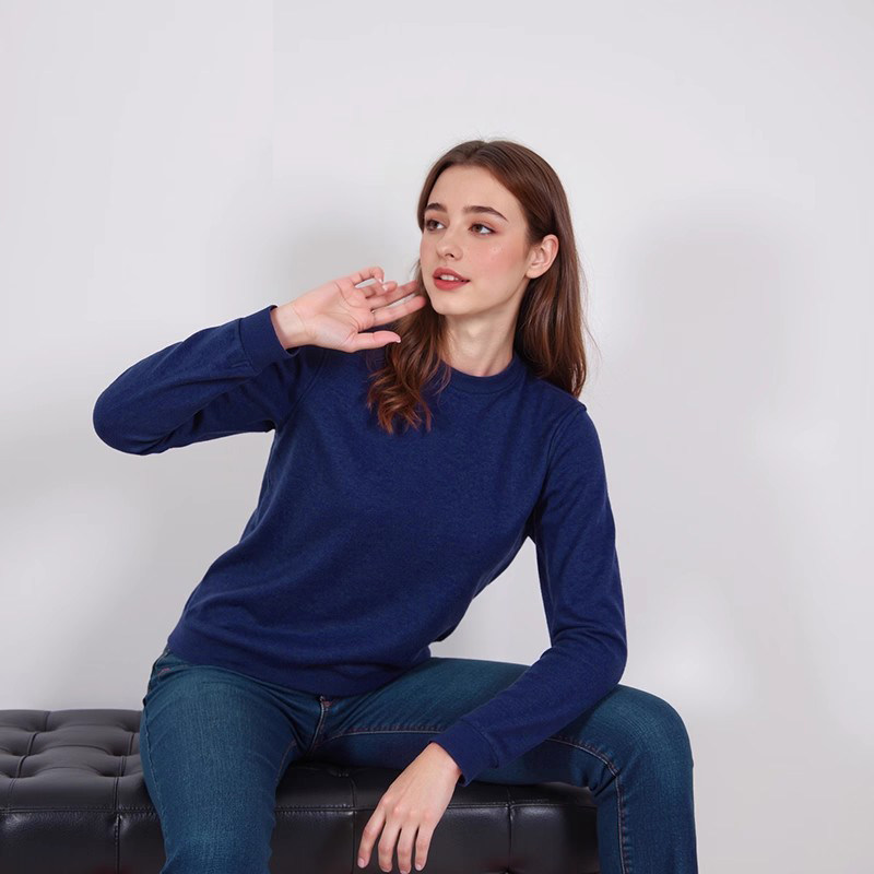 【豆家】撤标撤柜！2025秋款女士纯色基础商务休闲内搭长袖针织衫