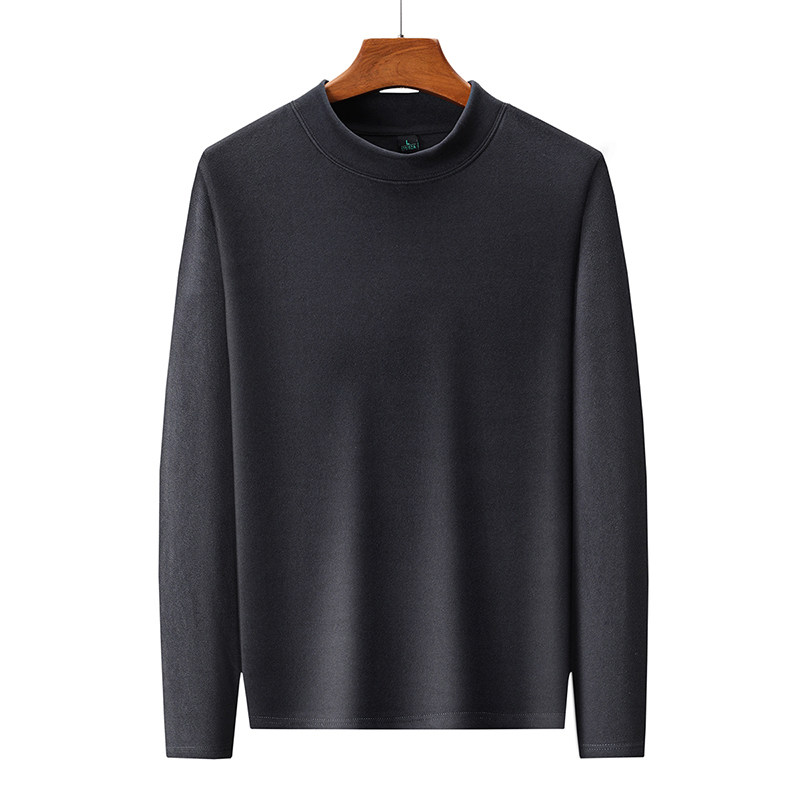 【豆家】撤标撤柜！2025秋冬男士新款锁温保暖德绒半高领长袖T恤,男装,T恤,淘宝优惠券,粉丝福利购,淘宝优惠卷