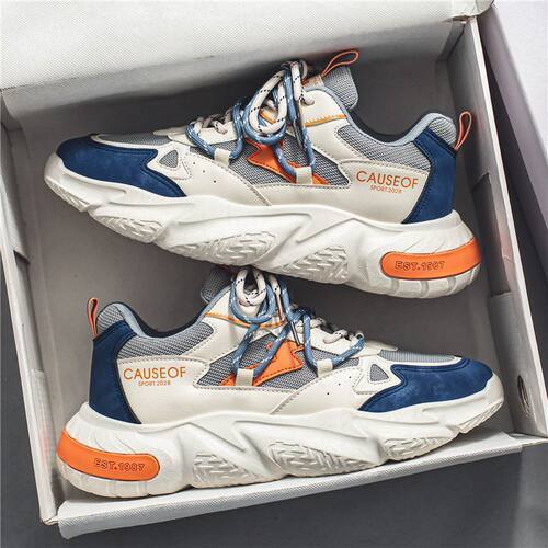 撤标撤柜(H)青少年运动鞋老爹鞋男鞋韩版百搭跑步运动休闲鞋ins