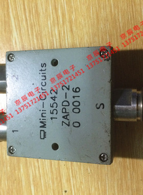 mini-circuits 15542 zapd-2 功率分配器/合路器 10W 1-2G N母头