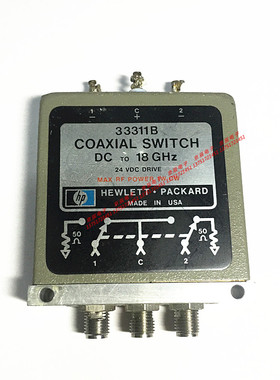HP/Agilent 33311B SMA 单刀双掷射频开关 DC-18GHz 24V