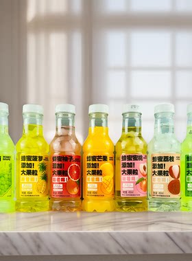 添加大果粒果肉饮料450ml