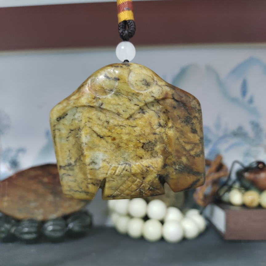 河磨枭挂件手把件小摆件 附证书 实物拍摄默认瑕疵不退不换