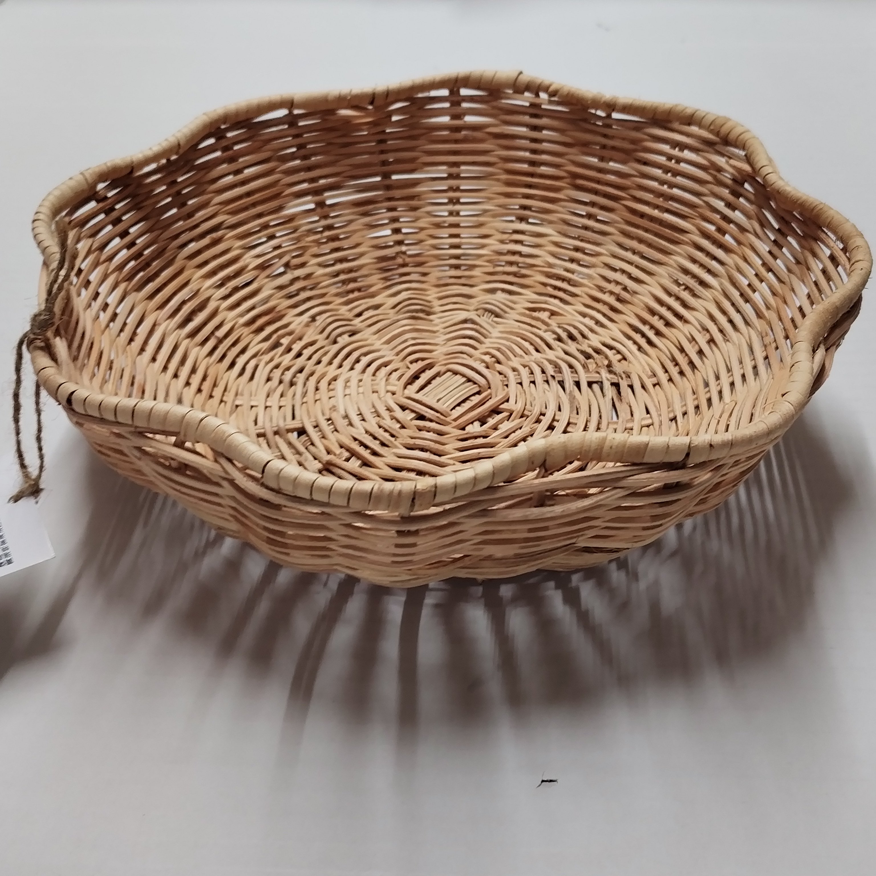 宜家斯莫菲斯小面包篮27x8厘米藤条手工编制果篮果盘水果筐北欧式,收纳整理,其他收纳篮,淘宝优惠券,粉丝福利购,淘宝优惠卷