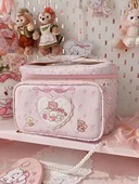 mikko联名大号2025新款 化妆包收纳包大容量可爱小动物方形手提包