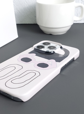 小众ins风复古苹果15pro菲林壳iphone14手机壳12mini半包菲林硬壳13个性xsmax全包防摔78p菲林软壳11潮xr