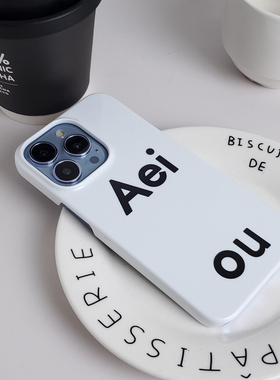 韩国ins简约iPhone15防摔菲林壳14promax手机壳12mini苹果13pro半包硬壳11小众xsmax全包软壳78plus