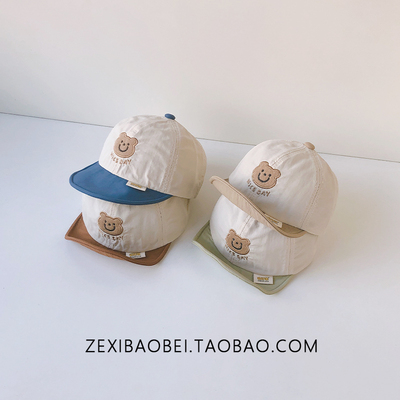速干面料可爱超萌宝宝鸭舌帽