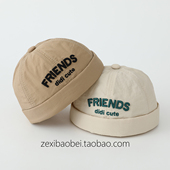 宝宝帽子夏季 地主帽速干透气男女宝遮阳瓜皮帽儿童雅痞帽2026 薄款