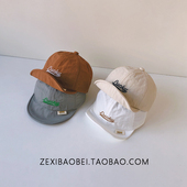 宝宝鸭舌帽男女宝太阳帽儿童棒球帽春秋2026新款 婴儿帽子夏季 薄款