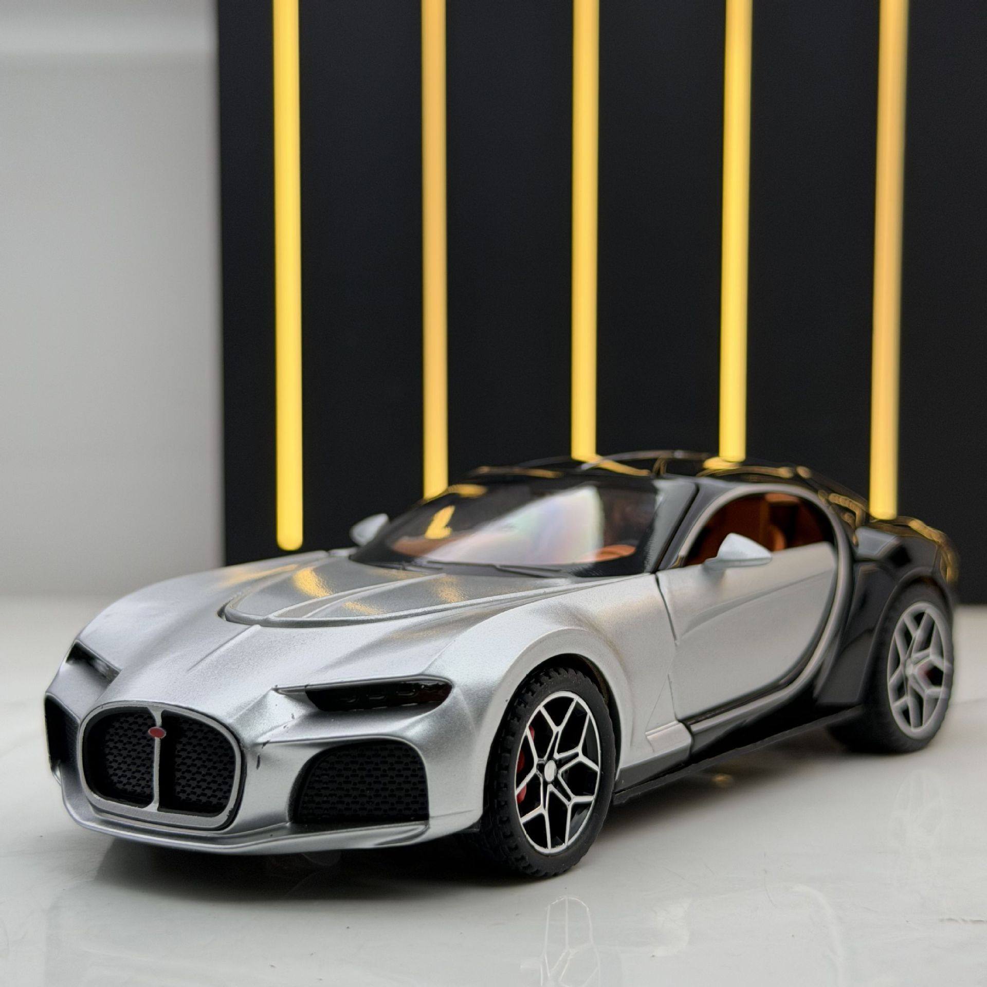 新款 PO合金1:32大西洋跑车带声光儿童玩具车模型摆件,模玩/动漫/周边/娃圈三坑/桌游,火车/摩托/汽车模型,淘宝优惠券,粉丝福利购,淘宝优惠卷