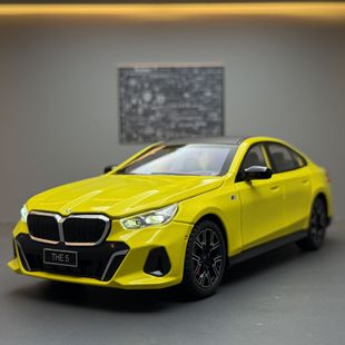 新款 新奥合金车模1:24宝玛5系530LI汽车声光儿童玩具模型摆件