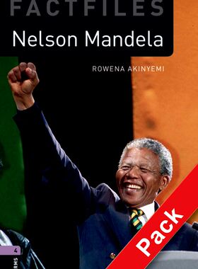 【外研社】Oxford Bookworms Library Factfiles: Level 4: Nelson Mandela audio CD pack 高一、高二