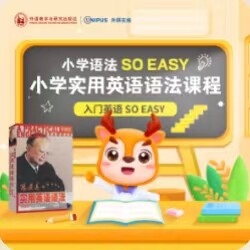 【外研社数字课程】小学/初中实用英语语法课程