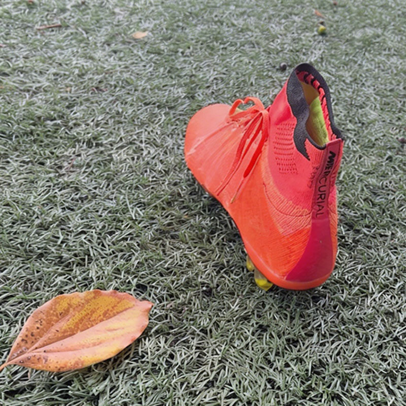 蓝月妖星：刺客10FG长钉超顶高帮CR7大罗球星同款复刻水星足球鞋