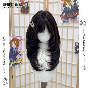【告白信笺】耶耶兔假发女长发日常lolita高层次内扣卷假发全头套
