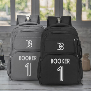 布克篮球背包训练包美式2024新款运动双肩背包青少年书包大容量