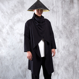 秋冬新款风男装亚麻男士风衣F23P98，男装风衣，钱塘802