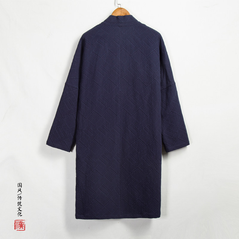 风男装中长款汉服复古外套w69p95,男装民族服装,钱塘802