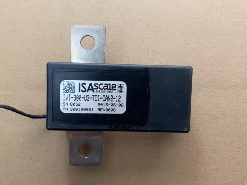 德国ISA伊萨电流传感器，型号IVT-300-U3-T0I-CAN2-12 拆机品