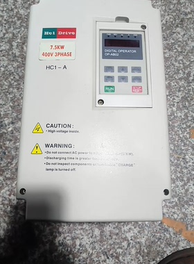 泓筌变频器HC1 Drive HC1A07D543B 功率 ：7.5Kw