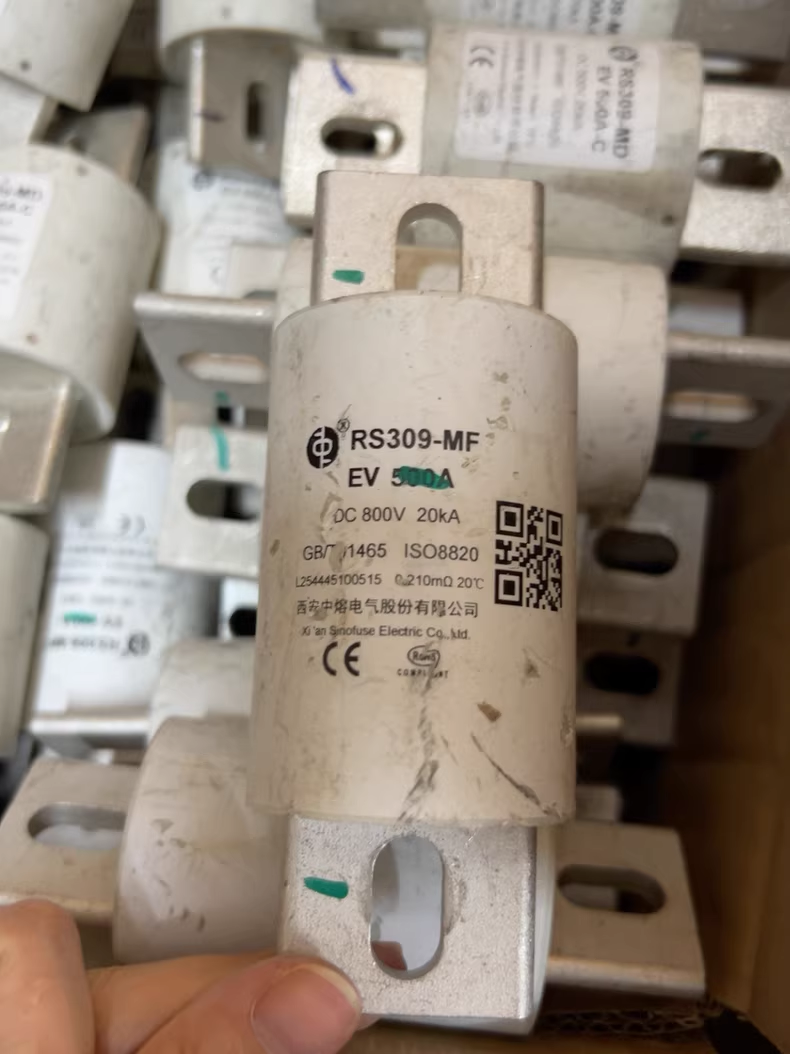西安中熔RS309-MF熔断器，EV500A，DC800V 20kA 拆机正品