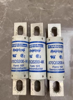 Ferraz+Shawmut+A70QS200-4K半导体熔断器，700V+200A，