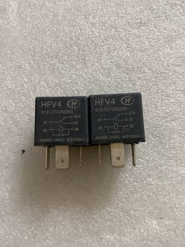 宏发HFV4继电器 012-1Z1GR(555) 14VDC 40/30A 5脚