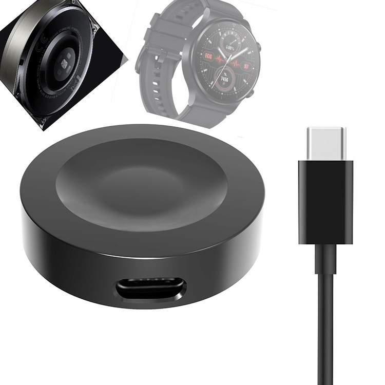 华为Watch3/3pro GLL-AL00手表充电器 数据线磁吸底座充配件运动
