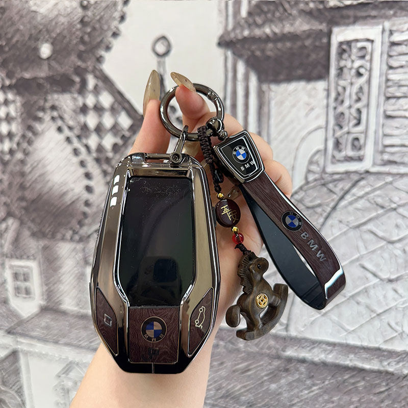 适用宝马液晶屏车钥匙套5系6系gt7系X3X5X7钥匙扣高档金属保护壳,汽车用品/电子/清洗/改装,车用钥匙包,淘宝优惠券,粉丝福利购,淘宝优惠卷