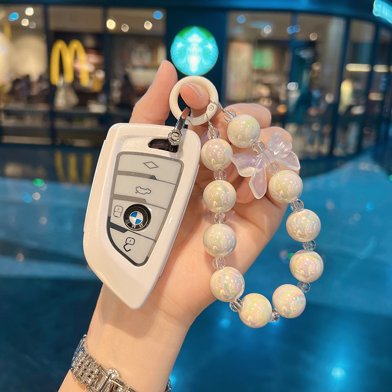 适用宝马钥匙套新5系3系7系x1x2x3x4x5x6x7刀锋530车320li扣i3壳