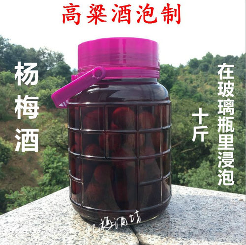 10斤自酿52度浸泡包邮杨梅酒