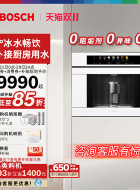 博世嵌入式直饮机净水器RO反渗透